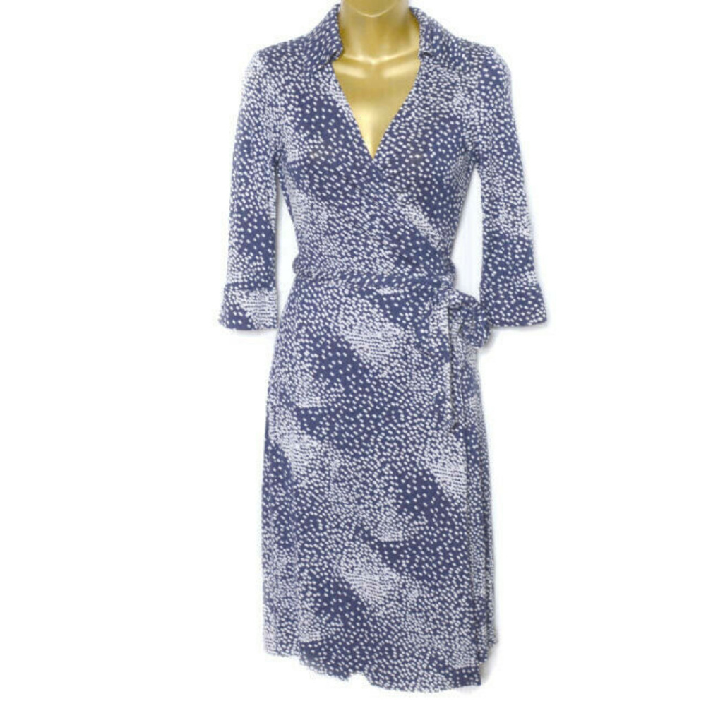 Diane Von Furstenberg Vintage Label Wrap Dress 2 (